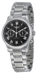 Longines Master Czarny/Stal Ø38 mm L2.669.4.51.6