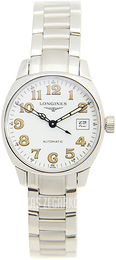 Longines Spirit Biały/Stal Ø26 mm L2.196.4.23.6