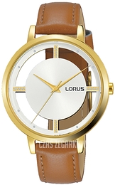 Lorus Classic Srebrny/Skóra Ø36 mm RG294PX9