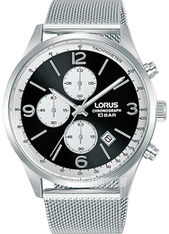 Lorus Classic Czarny/Stal Ø43 mm RM317HX9