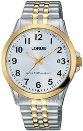Lorus Classic Biały/Stal Ø38 mm RS972CX9