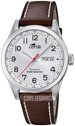 Lotus Classic Srebrny/Skóra Ø42 mm 18671/1