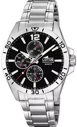 Lotus Classic Czarny/Stal Ø42 mm 18812/3