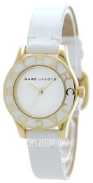 Marc by Marc Jacobs Blade Biały/Skóra Ø26 mm MBM1098