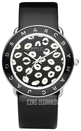 Marc by Marc Jacobs Amy Czarny/Skóra Ø36 mm MBM1163