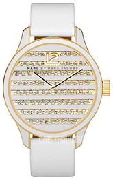 Marc by Marc Jacobs Biały/Skóra Ø40 mm MBM1164