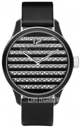 Marc by Marc Jacobs Czarny/Skóra Ø40 mm MBM1166
