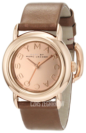 Marc by Marc Jacobs Marci Różowe złoto/Skóra Ø33 mm MBM1183