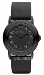 Marc by Marc Jacobs Marci Czarny/Skóra Ø33 mm MBM1186