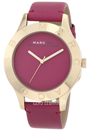 Marc by Marc Jacobs Blade Czerwony/Skóra Ø40 mm MBM1203