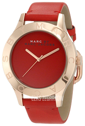 Marc by Marc Jacobs Blade Czerwony/Skóra Ø40 mm MBM1204