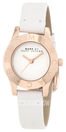Marc by Marc Jacobs Biały/Skóra Ø26 mm MBM1207