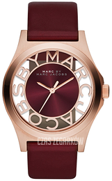 Marc by Marc Jacobs Henry Czerwony/Skóra Ø40 mm MBM1274