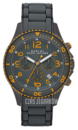Marc by Marc Jacobs Rock Chrono Szary/Stal Ø46 mm MBM2584
