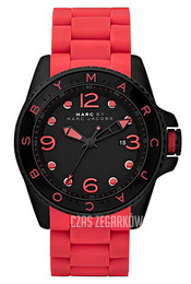 Marc by Marc Jacobs Marc Diver Czarny/Stal Ø45 mm MBM2586