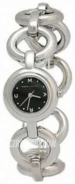 Marc by Marc Jacobs Czarny/Stal Ø37 mm MBM3004
