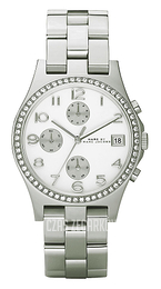 Marc by Marc Jacobs Henry Biały/Stal Ø36.5 mm MBM3072