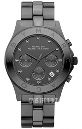 Marc by Marc Jacobs Blade Czarny/Stal Ø40 mm MBM3103