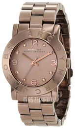 Marc by Marc Jacobs Amy Brązowy/Stal Ø36 mm MBM3119