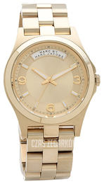 Marc by Marc Jacobs Dress Żółte złoto/Stal w odcieniu złota Ø40 mm MBM3189