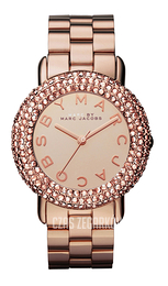 Marc by Marc Jacobs Marci Różowe złoto/Stal w kolorze różowego złota Ø36 mm MBM3192