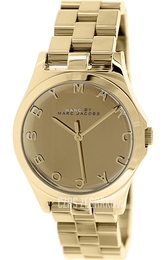 Marc by Marc Jacobs Henry Glossy Żółte złoto/Stal w odcieniu złota Ø36.5 mm MBM3211