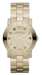 Marc by Marc Jacobs Amy Dexter Żółte złoto/Stal w odcieniu złota Ø36.5 mm MBM3215