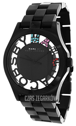 Marc by Marc Jacobs Henry Czarny/Stal Ø40 mm MBM3265