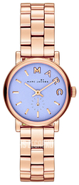 Marc by Marc Jacobs Baker Niebieski/Stal w kolorze różowego złota Ø28 mm MBM3285