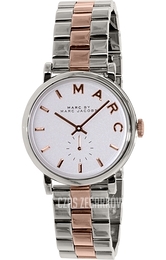 Marc by Marc Jacobs Biały/Stal Ø36 mm MBM3312