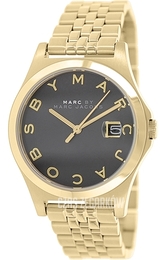 Marc by Marc Jacobs Czarny/Stal w odcieniu złota Ø36 mm MBM3315