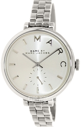 Marc by Marc Jacobs Baker Srebrny/Stal Ø36 mm MBM3362
