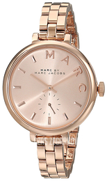 Marc by Marc Jacobs Baker Różowe złoto/Stal w kolorze różowego złota Ø36 mm MBM3364