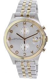 Marc by Marc Jacobs Srebrny/Stal w odcieniu złota Ø38 mm MBM3381