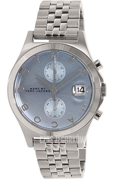 Marc by Marc Jacobs Niebieski/Stal Ø38 mm MBM3382