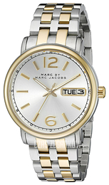 Marc by Marc Jacobs Dress Srebrny/Stal w odcieniu złota Ø38 mm MBM3426