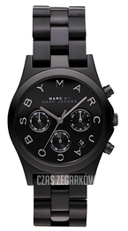 Marc by Marc Jacobs Henry Czarny/Aluminium Ø35 mm MBM3524