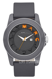 Marc by Marc Jacobs Icon Stripe Szary/Skóra Ø42.5 mm MBM4012
