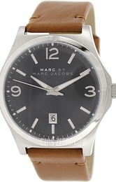 Marc by Marc Jacobs Danny Czarny/Skóra Ø42 mm MBM5039