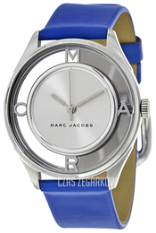 Marc by Marc Jacobs Dress Srebrny/Skóra Ø36 mm MJ1458