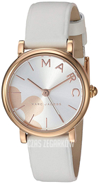 Marc by Marc Jacobs Srebrny/Skóra Ø28 mm MJ1620