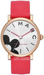 Marc by Marc Jacobs Biały/Guma Ø36 mm MJ1623