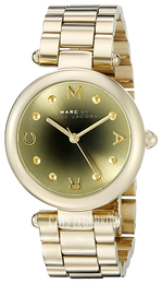 Marc by Marc Jacobs Dress Wielokolorowy/Stal w odcieniu złota Ø34 mm MJ3448