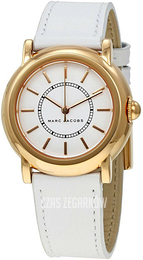 Marc by Marc Jacobs Biały/Skóra Ø34 mm MJ8674