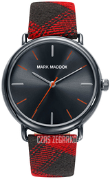 Mark Maddox Classic Czarny/Tkanina Ø42 mm HC3029-17