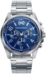 Mark Maddox Classic Niebieski/Stal Ø46 mm HM0109-35