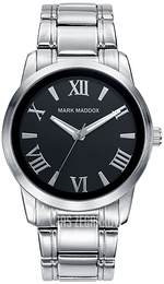 Mark Maddox Classic Czarny/Stal Ø41 mm HM6009-53