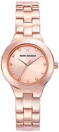 Mark Maddox Classic Zloty/Stal w kolorze różowego złota Ø30 mm MM7010-97