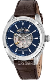 Maserati Traguardo Niebieski/Skóra Ø45 mm R8821112005