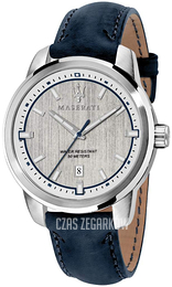 Maserati Successo Szary/Skóra Ø44 mm R8851121010